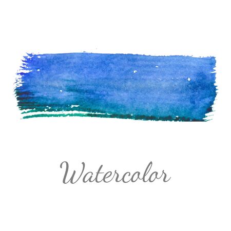 Abstract watercolor brush strokes painted background. Texture paper. Vector illustration.のイラスト素材