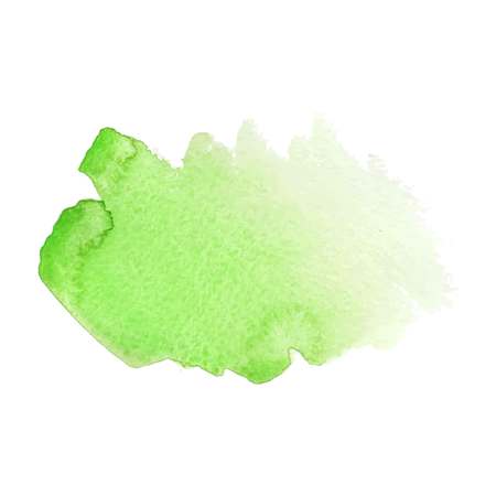 Green abstract watercolor brush strokes painted background. Texture paper. Vector illustration.のイラスト素材