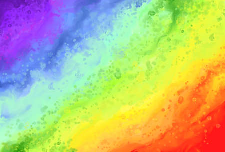 Rainbow colorful abstract art backgroundの写真素材