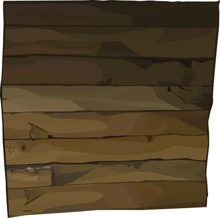 board, wood, set of boards, natural materials, wood textureのイラスト素材