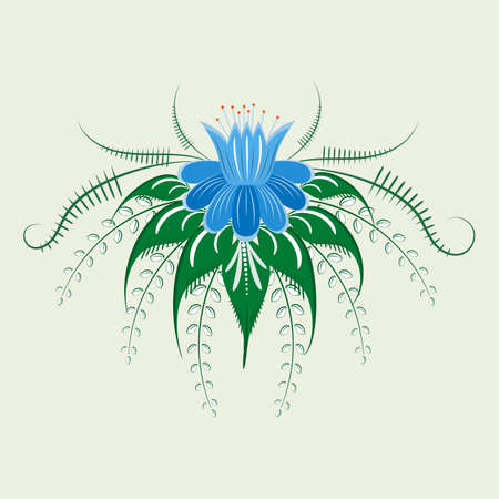 Ornament in style of Russian national traditionのイラスト素材