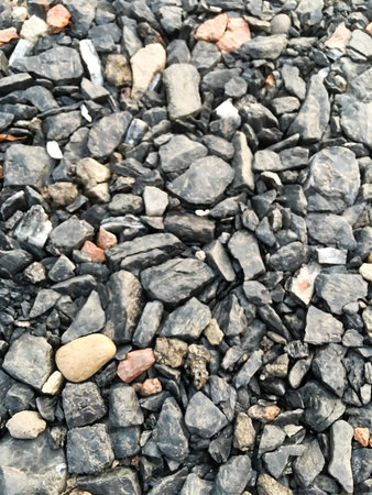 The coast of cameos. Natural abstrackt background.