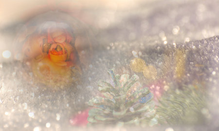 Christmas or New Year background for decoration,