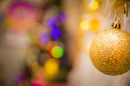 background image Christmas balls toys, decorations for New Year and Christmas.の写真素材