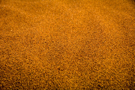 Background image, small stones, sand.