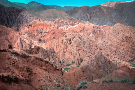 Konyon fairy tale on the southern shore of Issykkulの写真素材