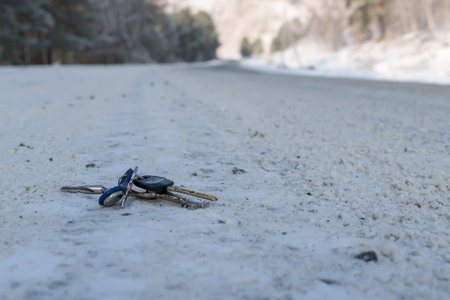 Lost a bunch of keysの写真素材