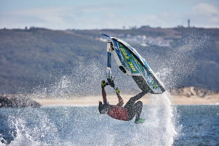 Professional jet ski riders compete at the IFWA World Tour Jet Ski Championship. Contestants perform...