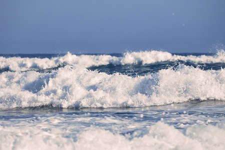 Wave. Water sports activities. Atlantic Oceanのeditorial素材