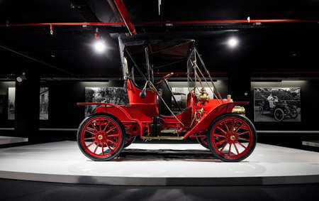 Buick Model 14 - Classic Car exhibition - Heydar Aliyev Center, Baku, Azerbaijan - 26.04,2017のeditorial素材