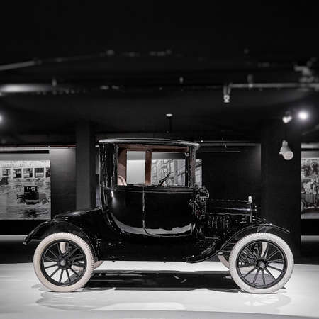 Ford Model T. Classic Car exhibition - Heydar Aliyev Center, Baku, Azerbaijan - 26,04,2017のeditorial素材