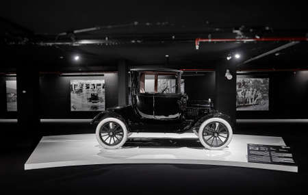 Ford Model T. Classic Car exhibition - Heydar Aliyev Center, Baku, Azerbaijan - 26,04,2017のeditorial素材
