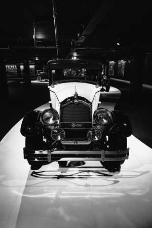 Buick Grand Master Six Coupe 1927. american vintage car. Classic Car exhibition - Heydar Aliyev Center, Baku, Azerbaijan - 26,04,2017のeditorial素材