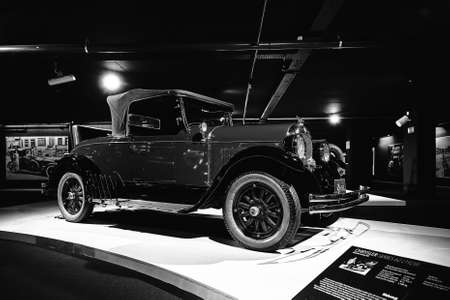 Chrysler Model 62 Coupe (1928). Walter P. Chrysler s new car was a sensation at its New York introduction in 1924. Classic Car exhibition - Heydar Aliyev Center, Baku, Azerbaijan - 26,04,2017のeditorial素材