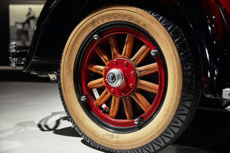 Chrysler Model 62 Coupe (1928). Walter P. Chrysler s new car was a sensation at its New York introduction in 1924. Classic Car exhibition - Heydar Aliyev Center, Baku, Azerbaijan - 26,04,2017のeditorial素材