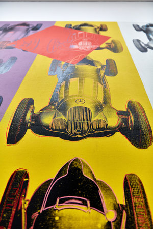 Andy Warhol Mercedes-Benz W 125 Grand Prix Car, 1937. Andy Warhol was an American artist who was a...