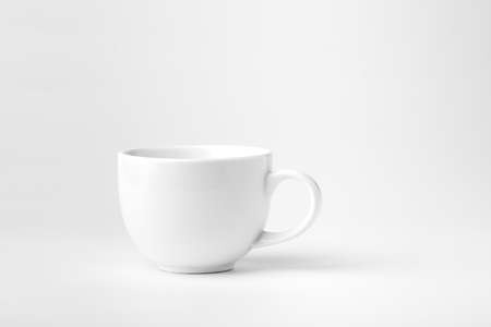 Coffee Cup on white background. home utensilsの写真素材