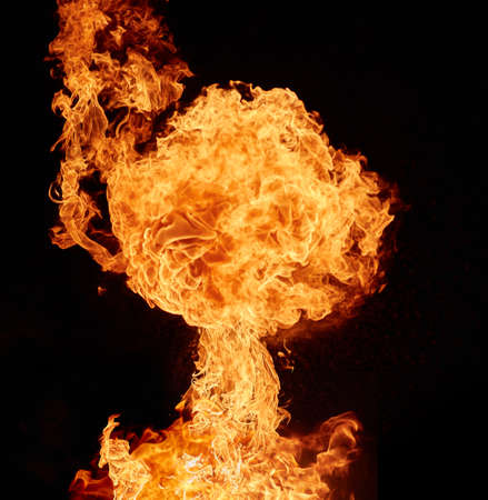 Fire flamesの写真素材