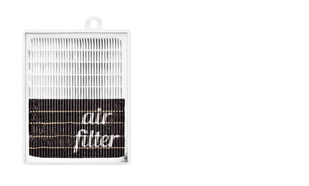 High efficiency air filter for HVAC system. new and used filter.