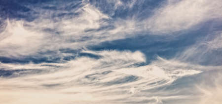 Clouds and blue skyの写真素材