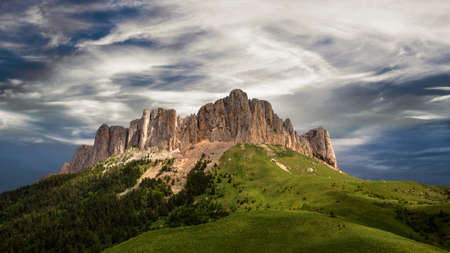 Beautiful mountain in the Caucasusの写真素材