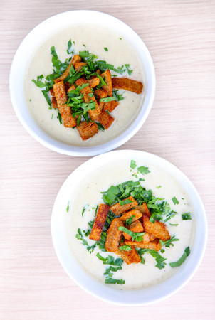 Cream-soup, veloutの写真素材