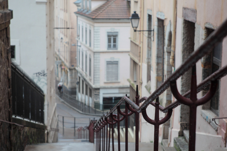 Lyon city viewsの写真素材