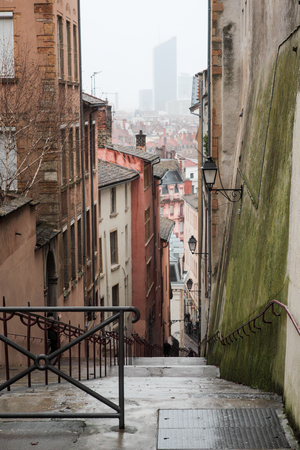 Lyon city viewsの写真素材