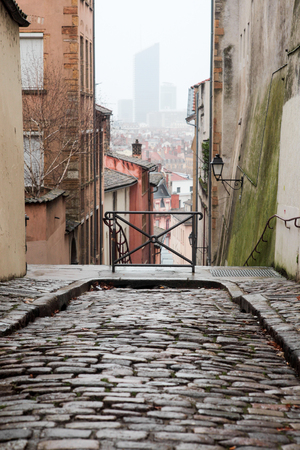 Lyon city viewsの写真素材