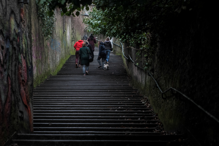 Lyon city viewsの写真素材