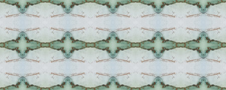 Watercolor Design. Seamless Tracery Painting. Cocoa Tile. Lavender Cold Drawing. Blue Watercolor...