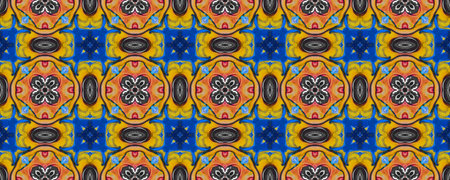 Aquarelle Tribal Element. Tribal White Tapestry. Decorative Repeat Drawing. Abstract Repeat Design....