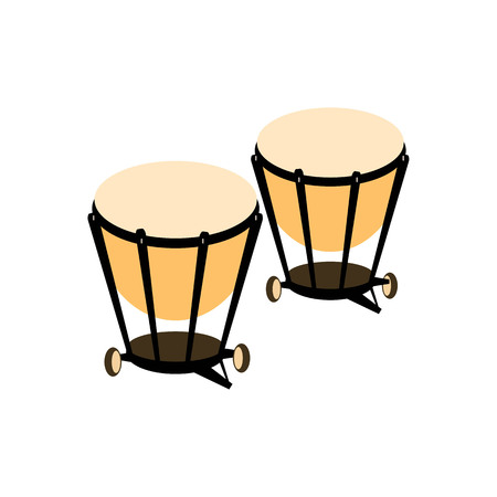 Percussion drum icon. Ethnic drum.のイラスト素材