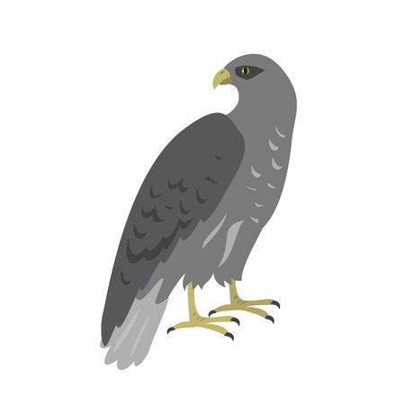 Cartoon bird kite icon on white background. Vector illustration.のイラスト素材