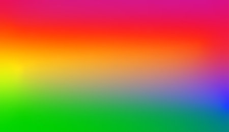 LGBT symbol and rainbow gradient background. Colorful rainbow gradient blurred background. Gradient...