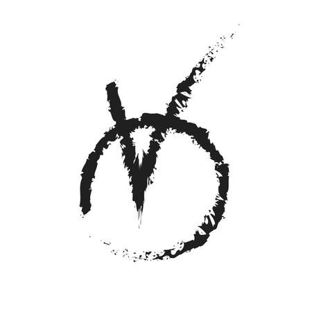Black and white vector check marks or ticks in circles conceptual of confirmation acceptance positive passed voting agreement true or completion of tasks on a listのイラスト素材