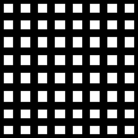 Black large square cell simple seamless pattern graphic gridのイラスト素材