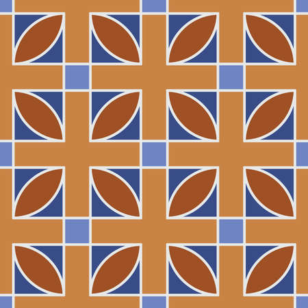 Seamless geometric pattern. The collection of symmetric seamless patternsの写真素材