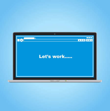 notebookのイラスト素材