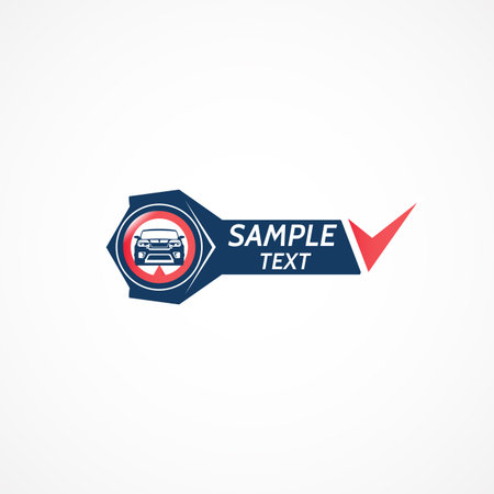 Wrench and car.のイラスト素材