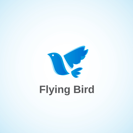 Flying Bird.のイラスト素材