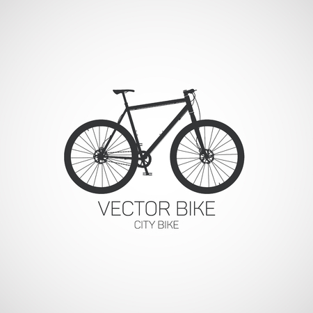City bike.のイラスト素材