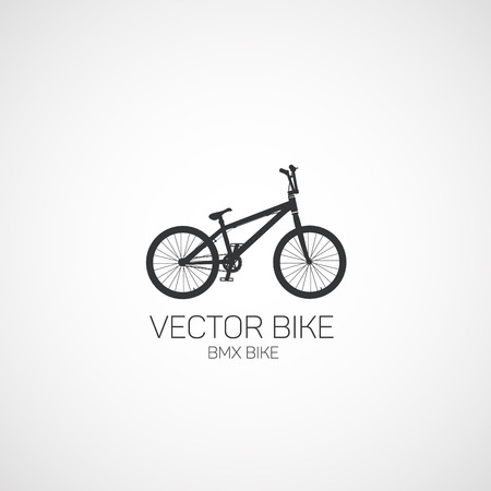 Freestyle, BMX bike. Vector illustration.のイラスト素材