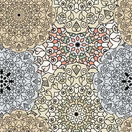Ethnic oriental seamless pattern.
