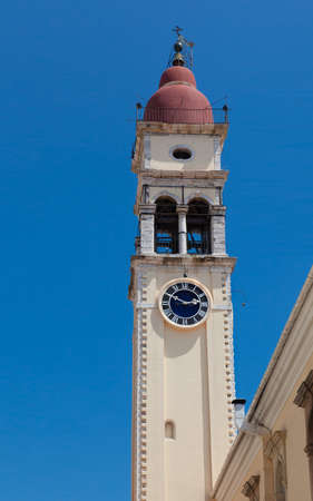 St  Spyridon church, Kerkyra, Corfu island, Greeceの写真素材