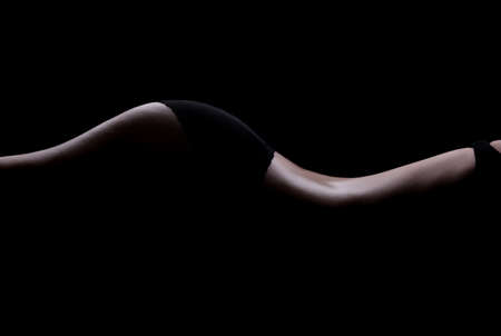 sweaty women body, naked Womenの写真素材