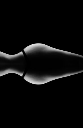 sweaty women body, naked Womenの写真素材