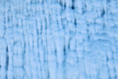 Ice formations. Forms of frozen water.の写真素材