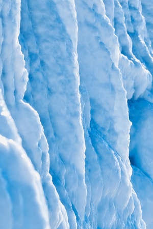 Ice formations. Forms of frozen water.の写真素材