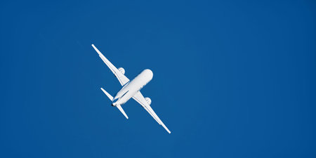 New Russian passenger aircraft MS-21-300 flying prototype of a new Russian civil airliner during...